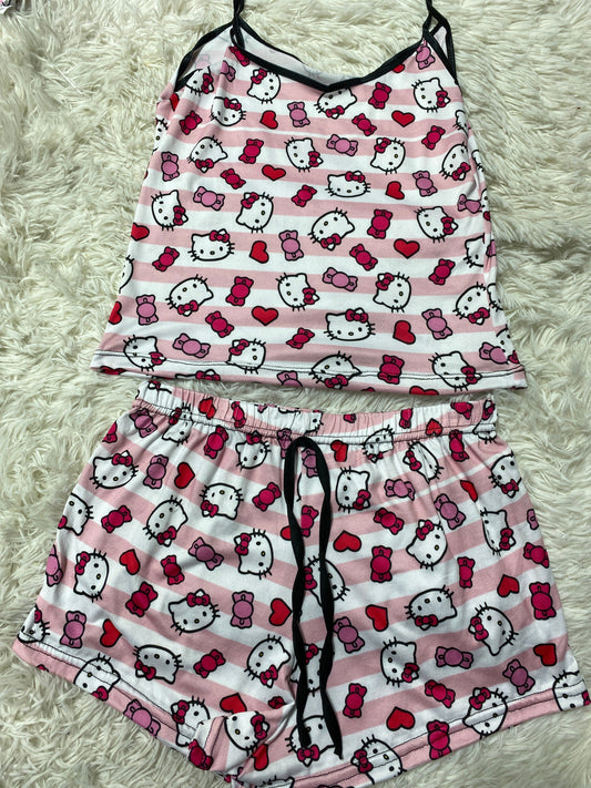 Hello Kitty Caramelos Women's Pajama Set - Fundies