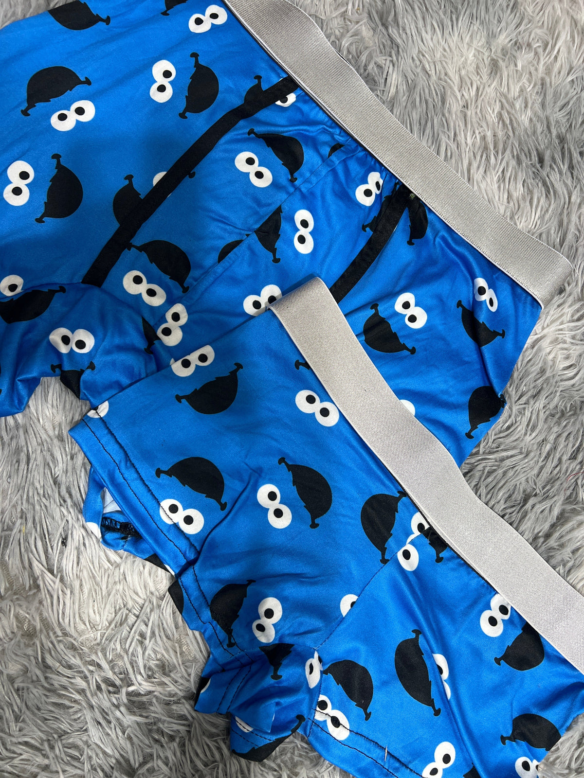 Cookie Monster Duo With Thong