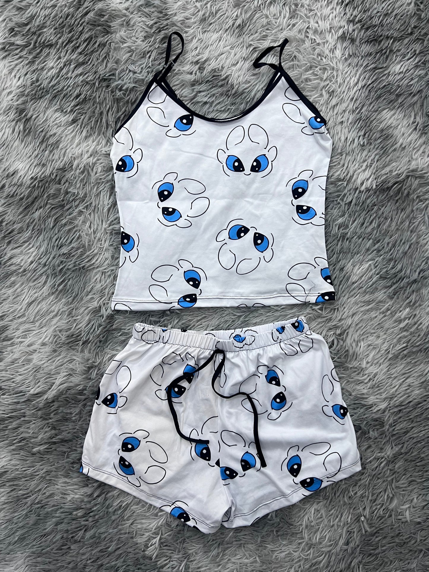 Furia Luminosa Blusa With Short One Size Of Brush Matching Top & Short - Fundies