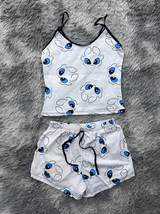Furia Luminosa Blusa With Short One Size Of Brush Matching Top & Short - Fundies