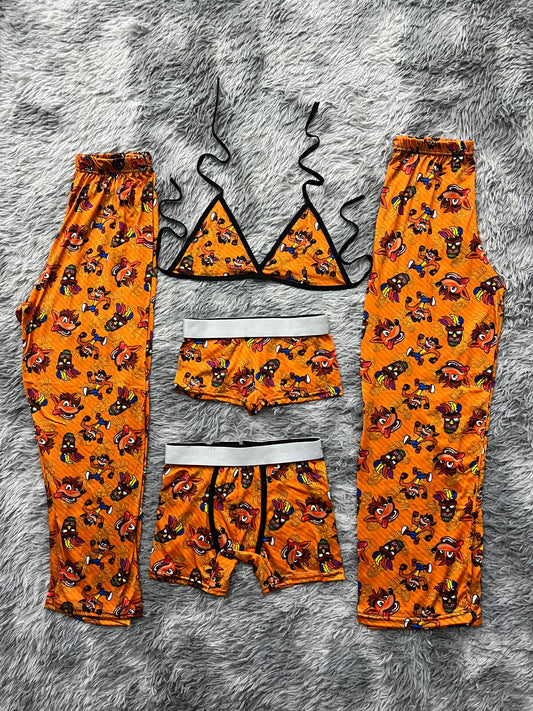 Crash Bandicoot 5 Piece PJ - Fundies