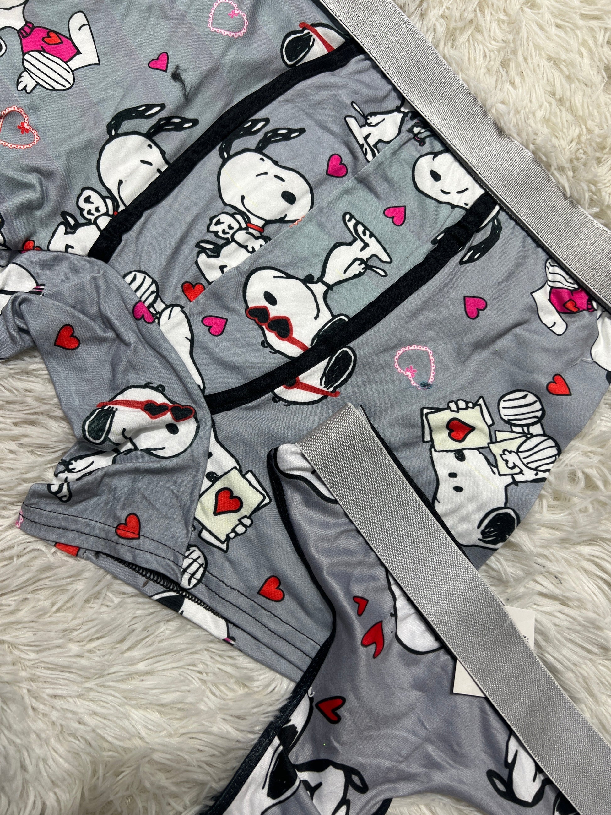 Snoopy Cupid XL Duo With Thong - Fundies