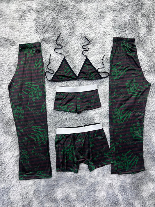 Freddie Cruger 5 Piece PJ - Fundies
