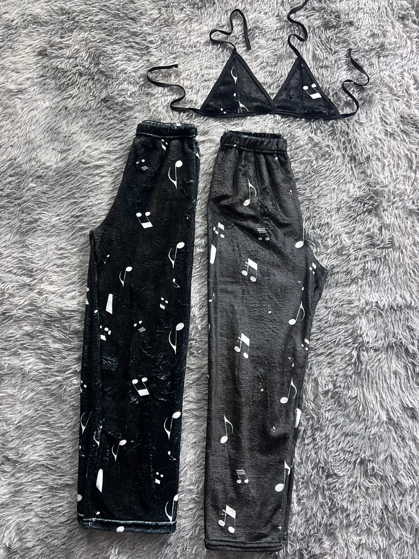 Notes Musical Matching Plushie PJs - Fundies