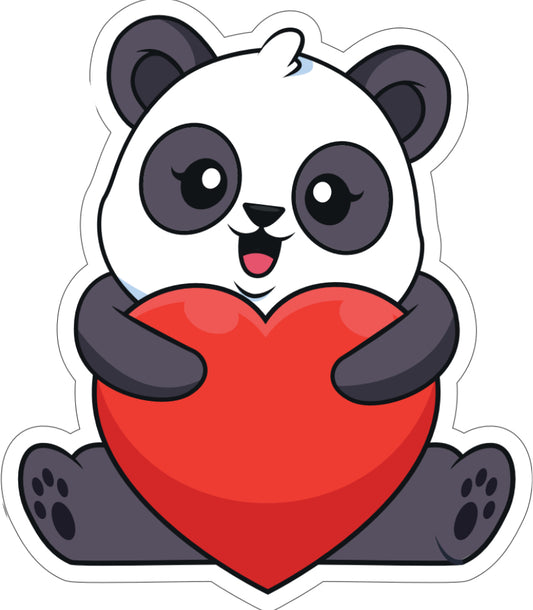 Panda love Plush throw