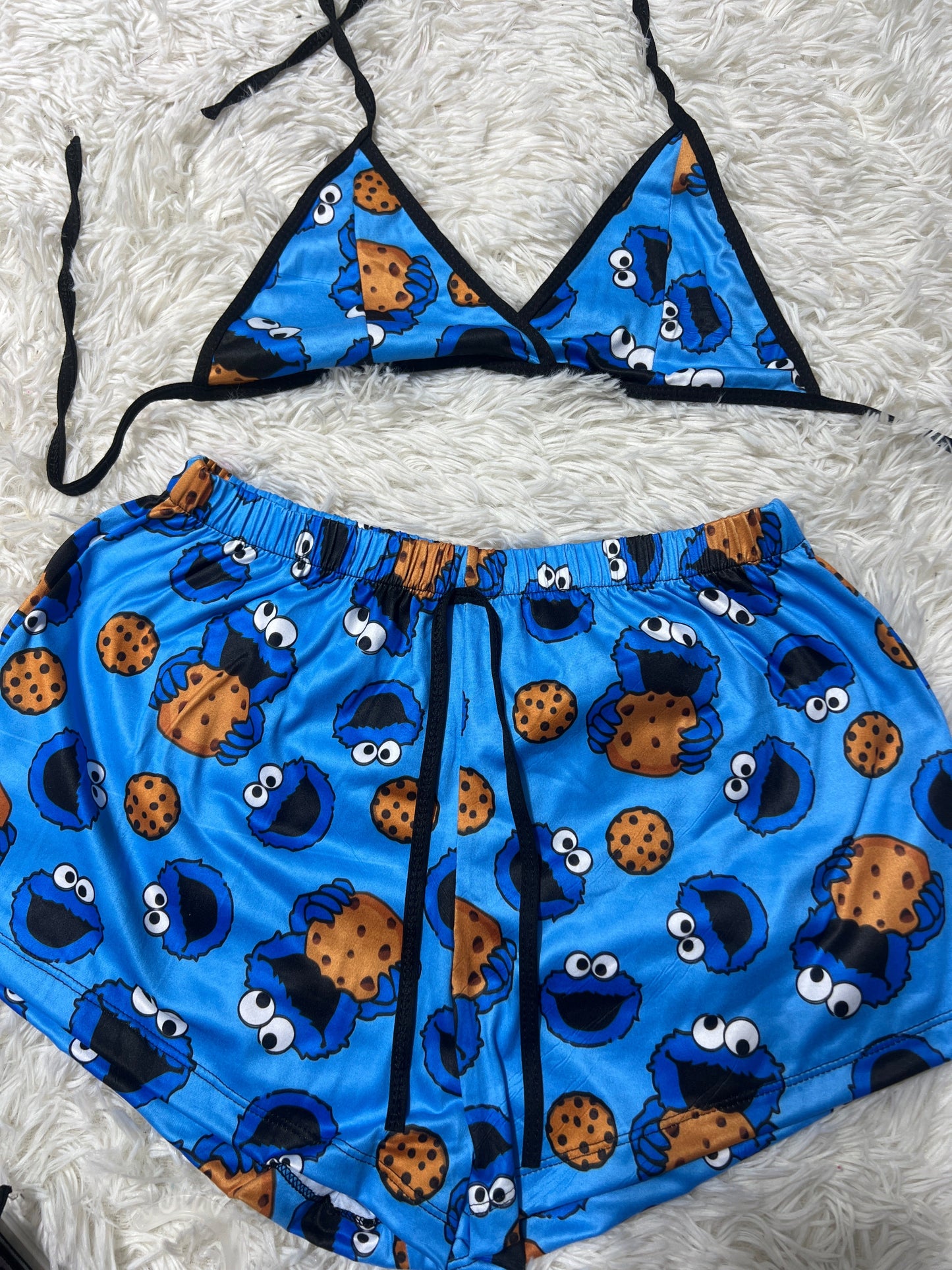 Come Galletas Brush Matching Top & Short - Fundies