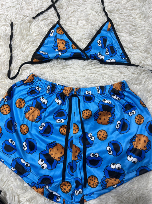Come Galletas Brush Matching Top & Short - Fundies