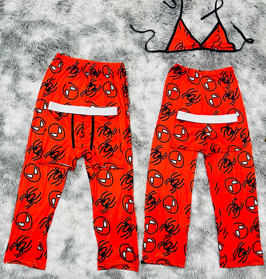 spider man 5 pcs pajama duo
