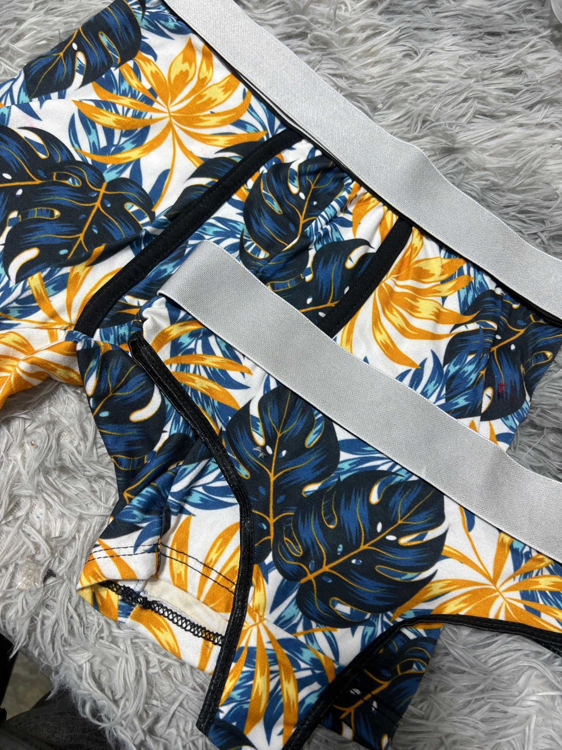 Plants Duo One-size With Thong - Fundies