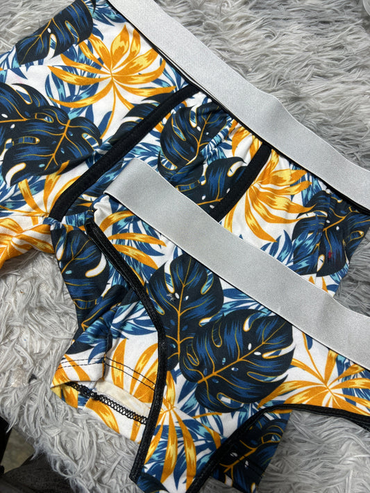 Plants Duo One-size With Thong - Fundies