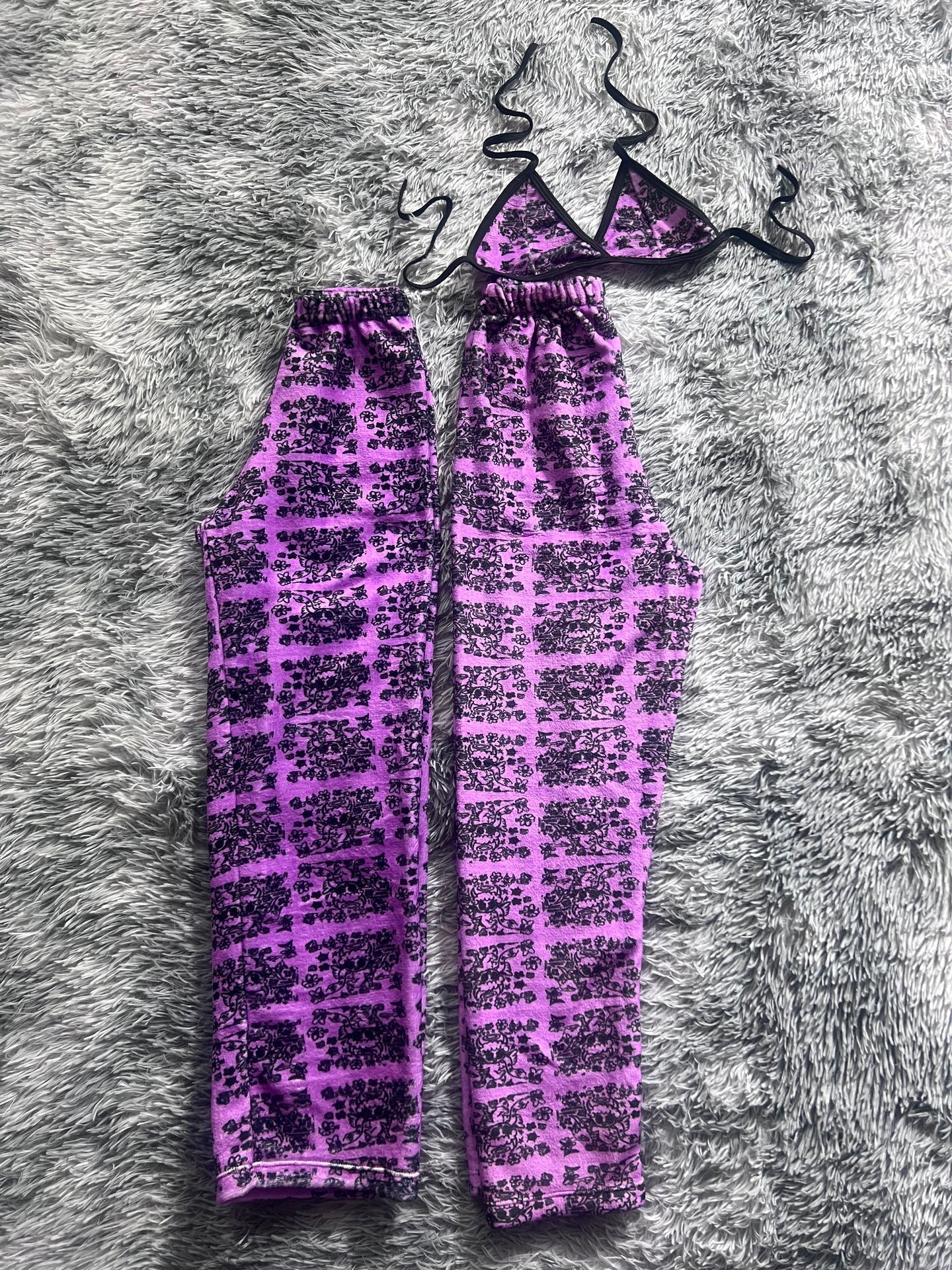 Karol G Album Purple Matching Plushie PJs - Fundies
