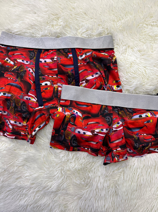 McQueen matching couples boxer underwear