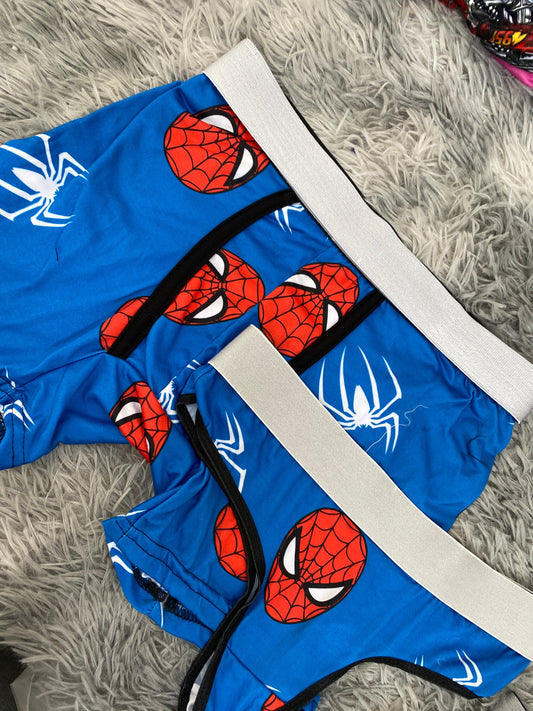 Spider-Man Blue Duo With Thong