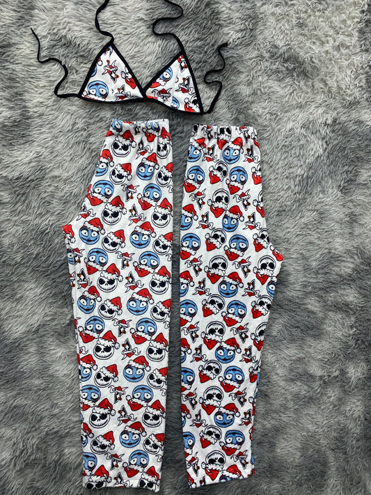 Jack Partner Christmas Matching Plush PJs