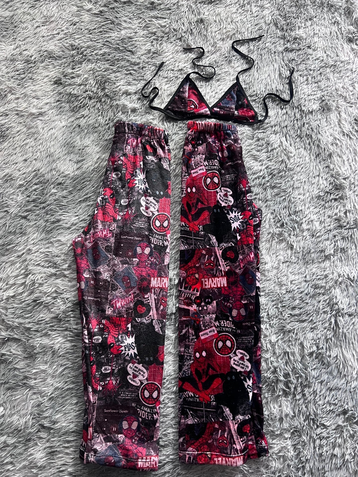 Spider Comic Matching Plushie PJs - Fundies