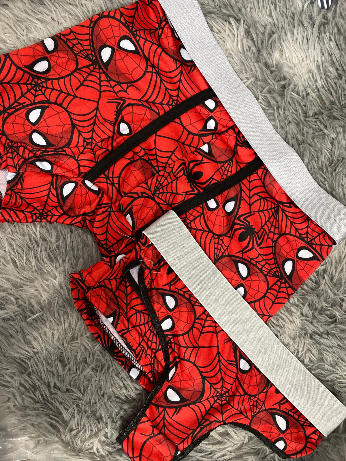 Spider-Man Webs Duo With Thong
