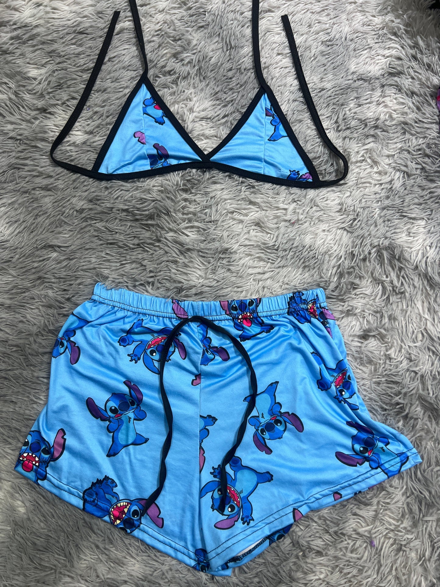 Stitch Completo Brush Matching Top & Short - Fundies