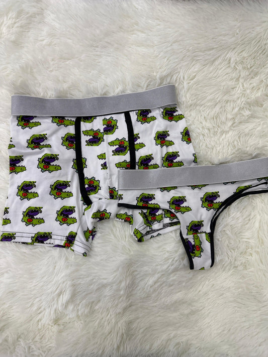 Reptar matching underwear - Fundies