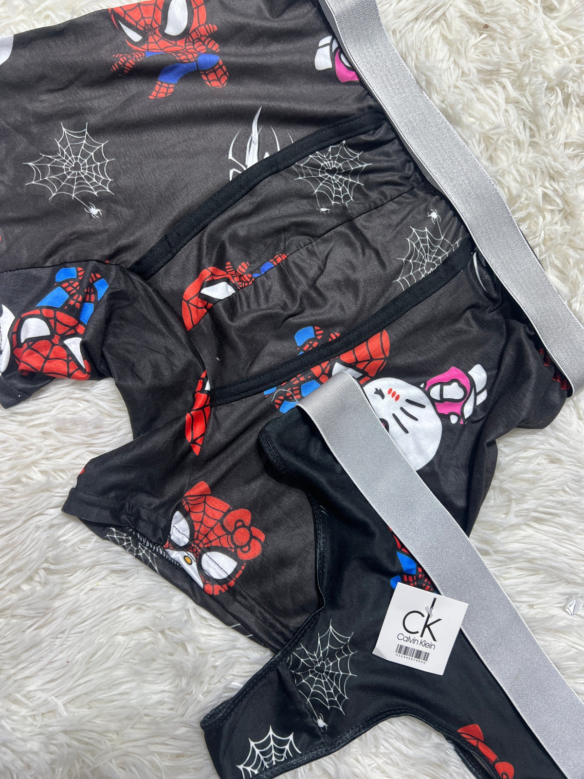 Spiderkitty Duo With Thong
