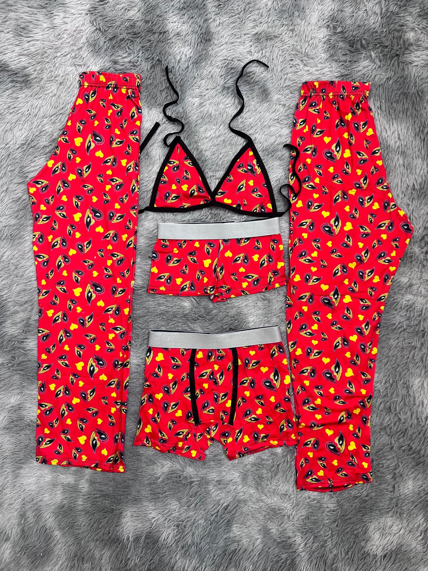 Deadpool X Wolwerine 5 Piece PJ - Fundies