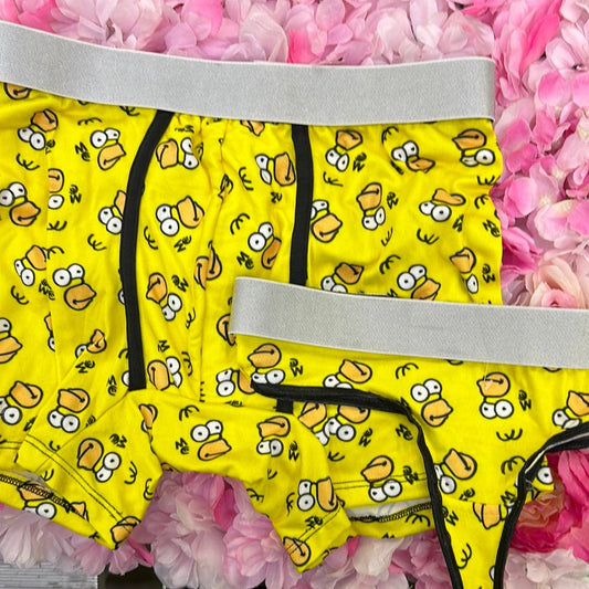 Homer simpson matching couples underwear XL - Fundies