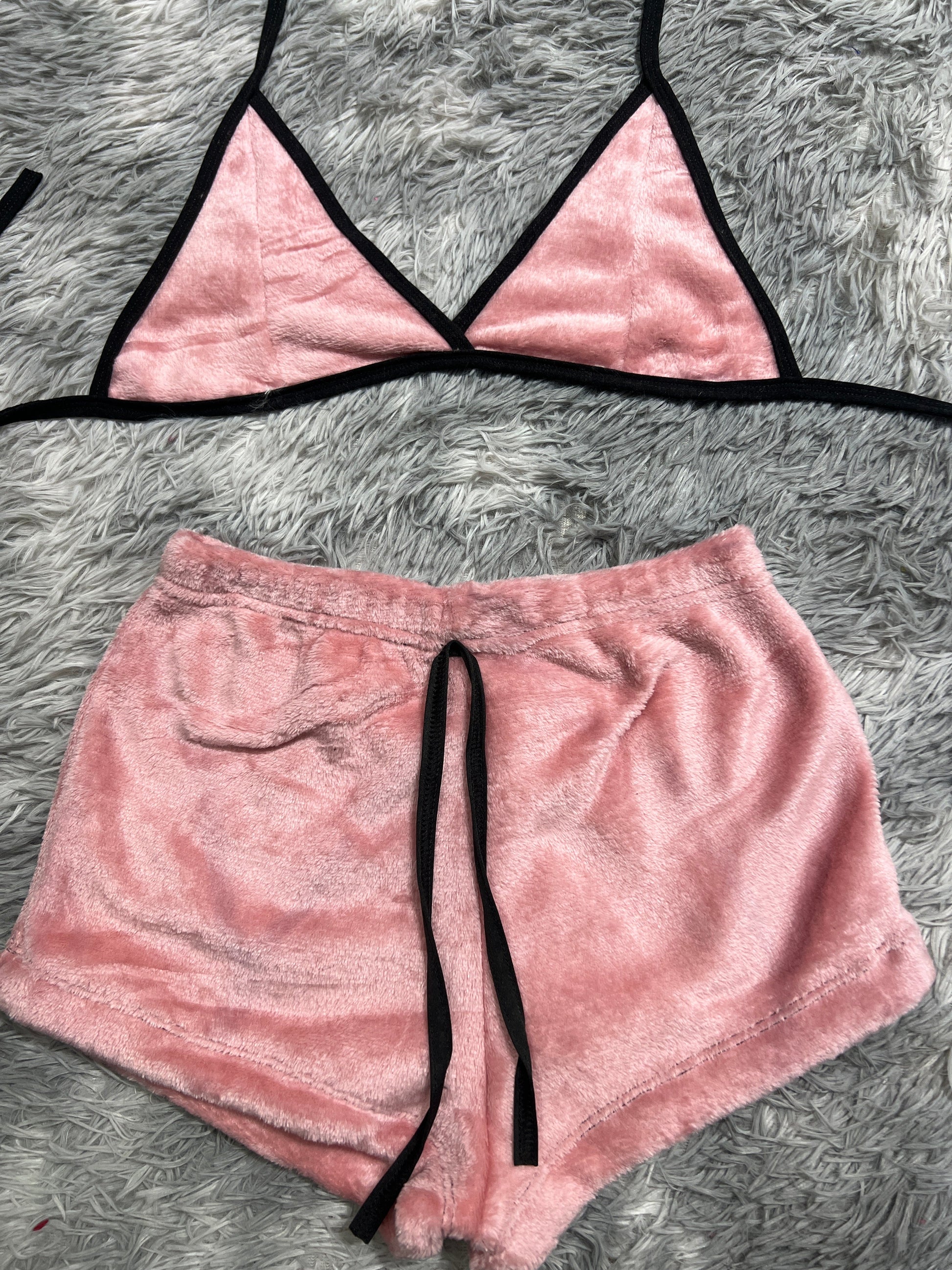 Pink Palo Matching Top & Short - Fundies