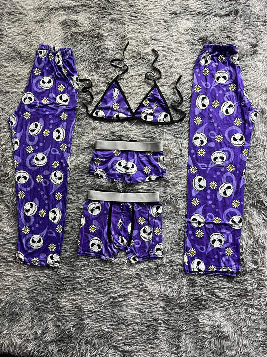 Jack Purple 5 Piece PJ - Fundies