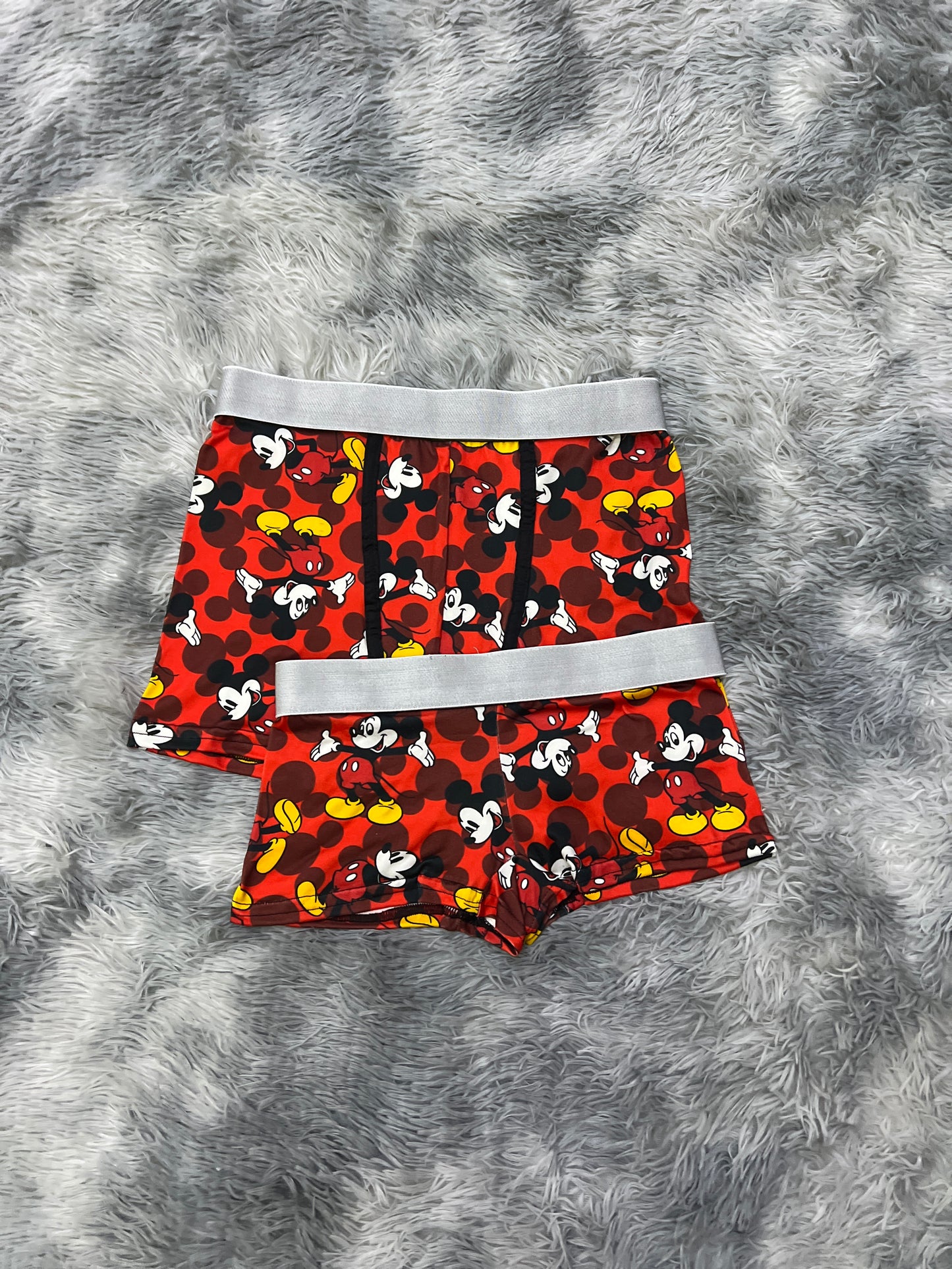 Mickey Mouse matching couples boxer underwear