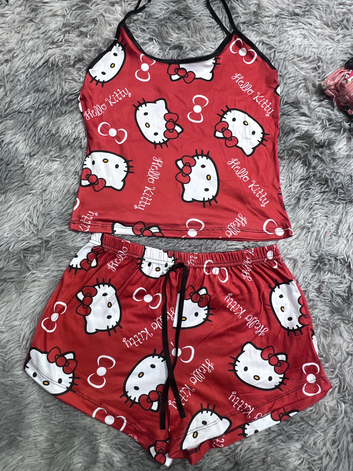 Hello Kitty Red Women's Pajama Set