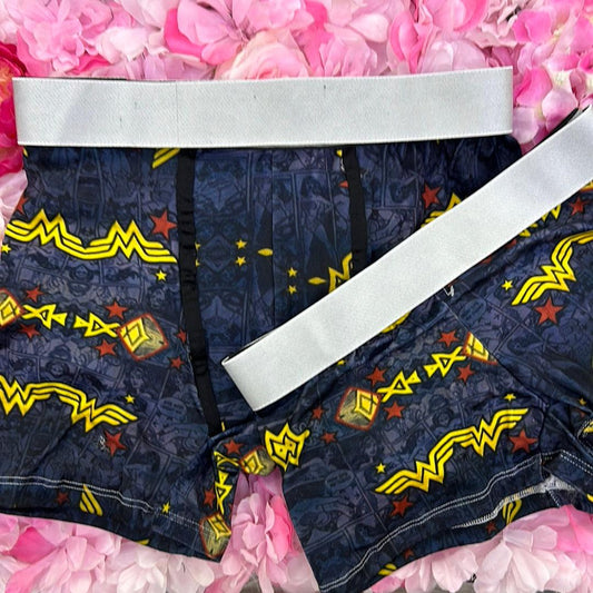 Wonder woman matching couples boxer underwear - Fundies