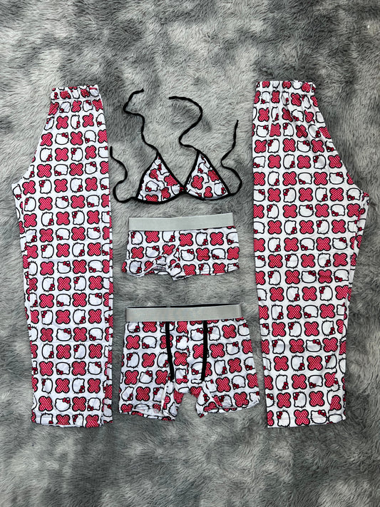 Hello Kitty X Punteada 5 Piece PJ - Fundies