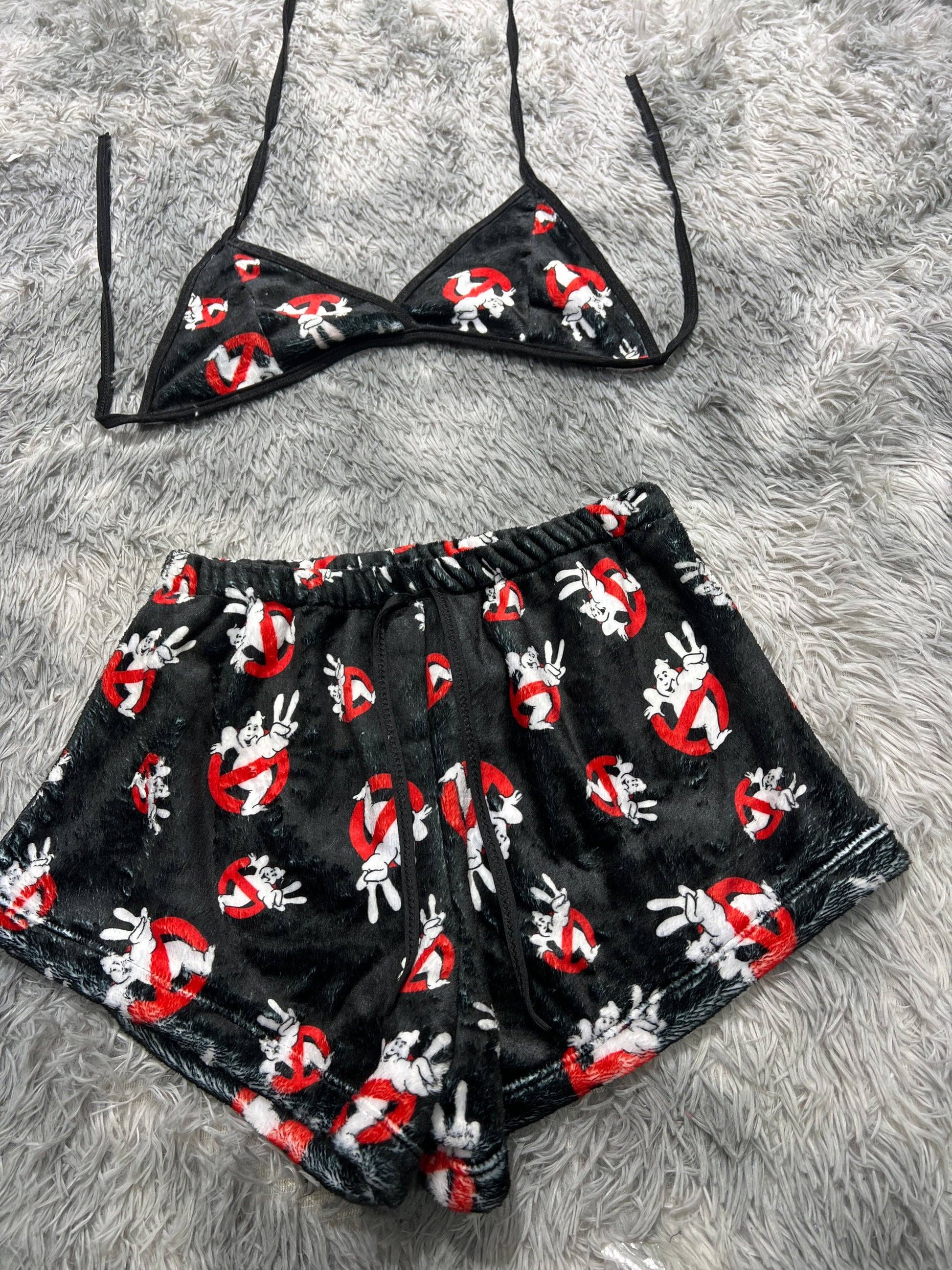 Casa Ghosts Afelpad Matching Top & Short - Fundies
