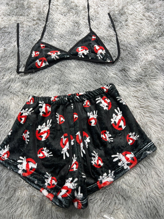 Casa Ghosts Afelpad Matching Top & Short - Fundies