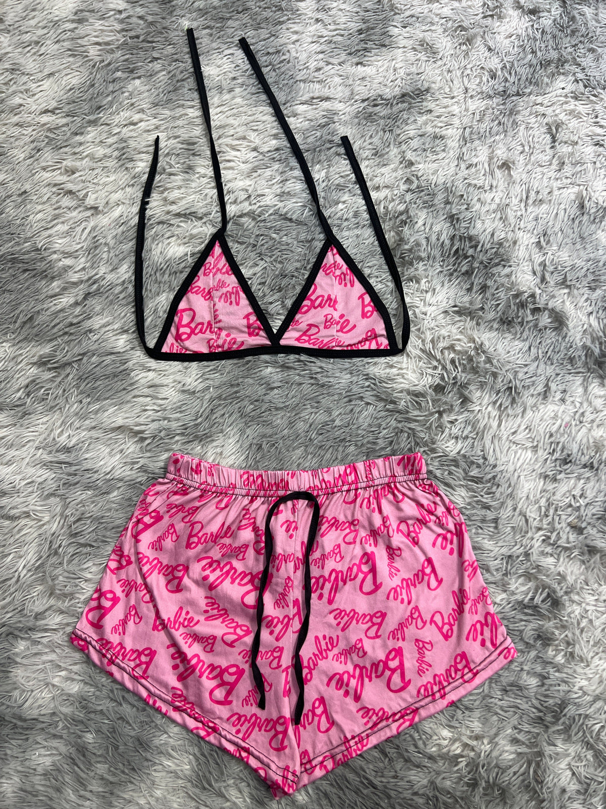 Barbie Pink Matching Top & Short