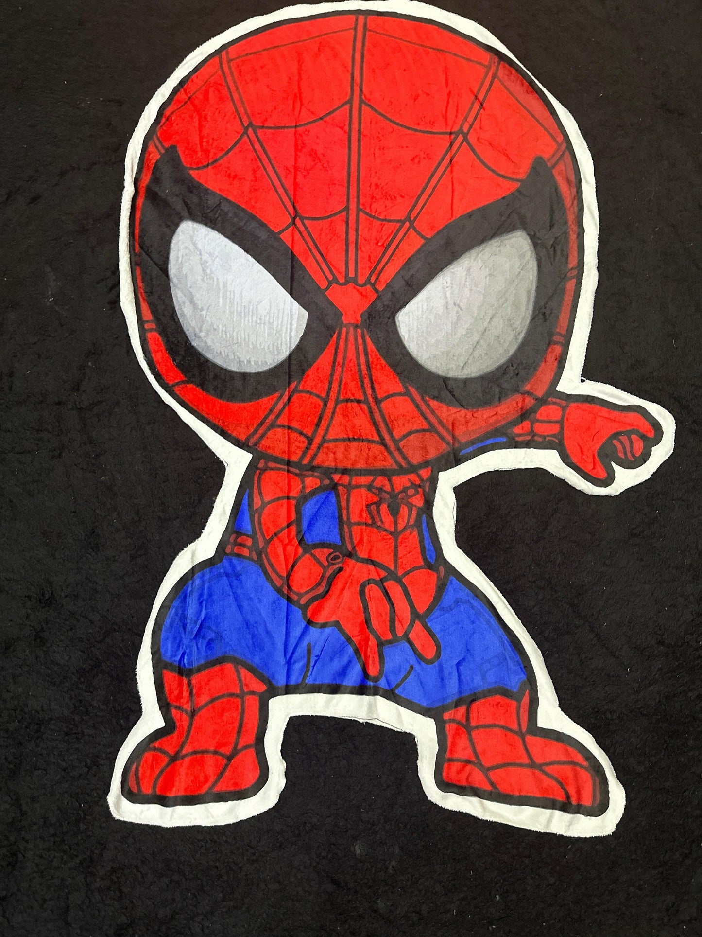 Huge spiderman pose Plush throw - Fundies