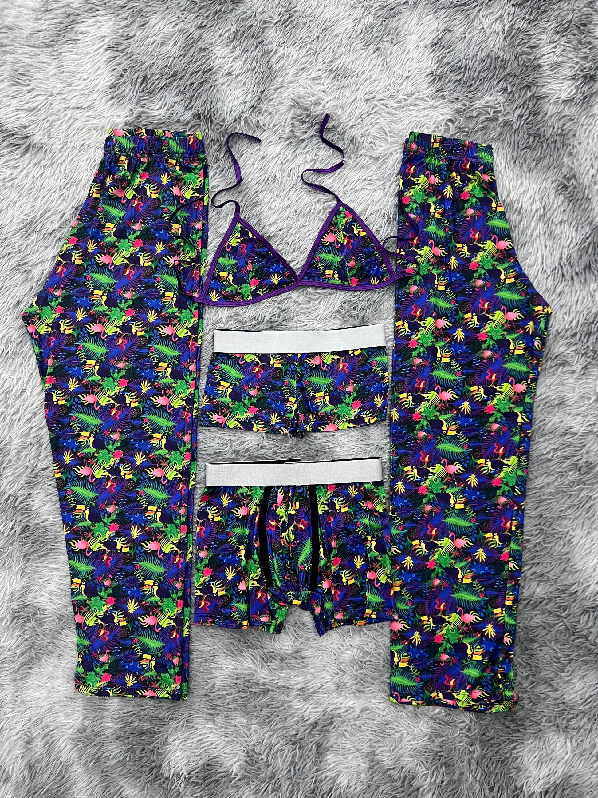 Plants Tropicales 5 Piece PJ - Fundies