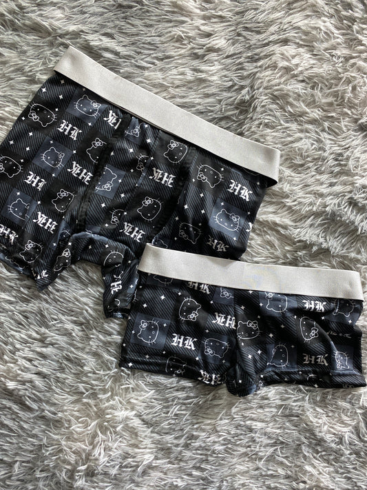 Hello Kitty Print Matching boxer Set 🖤