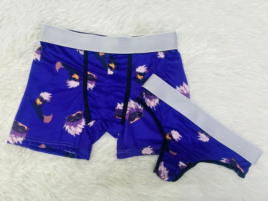 Gojo Satoru matching couples underwear