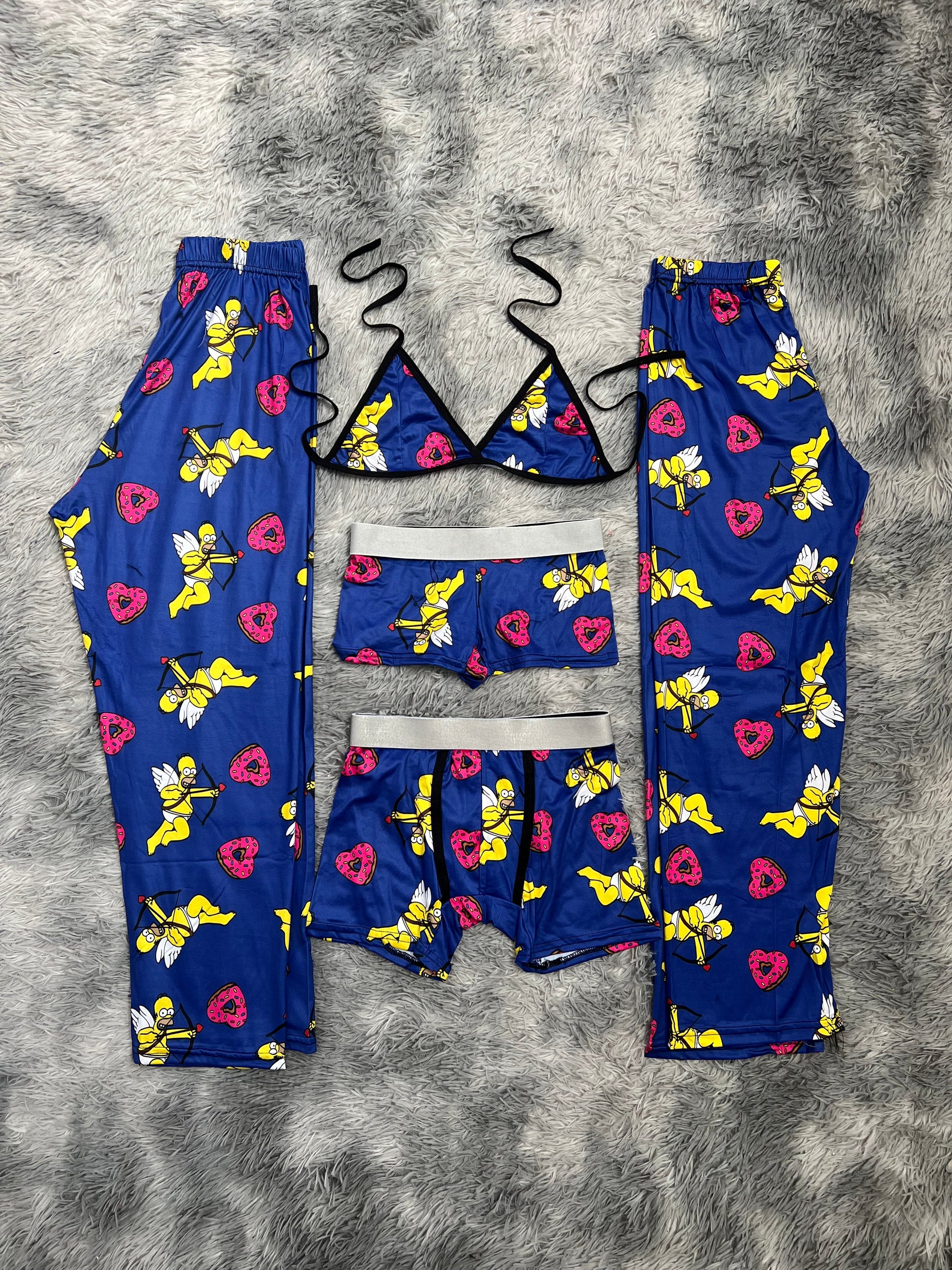Homer Cupid 5 Piece PJ - Fundies