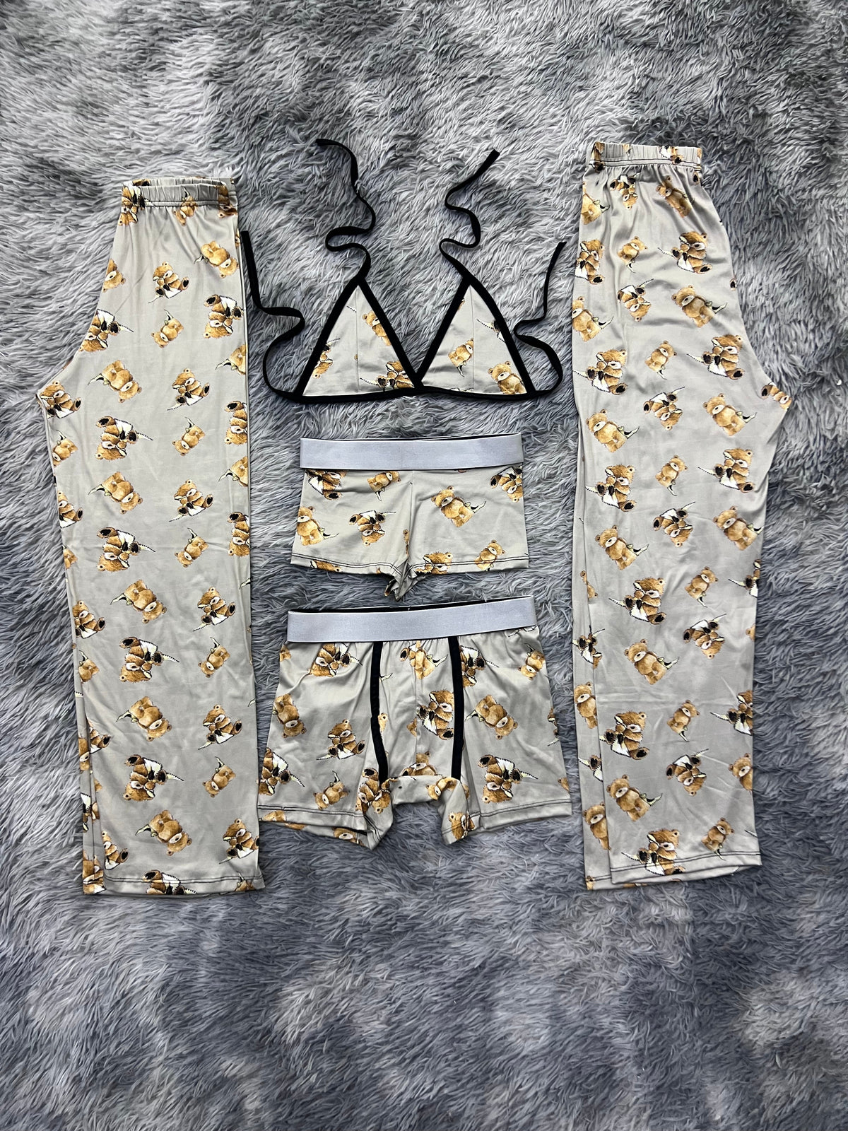 Little Bear Of Plush 5 Piece PJ - Fundies