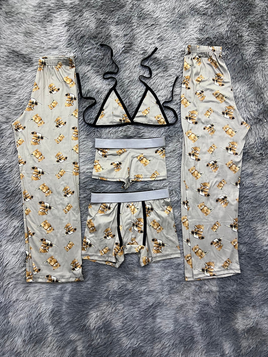 Little Bear Of Plush 5 Piece PJ - Fundies