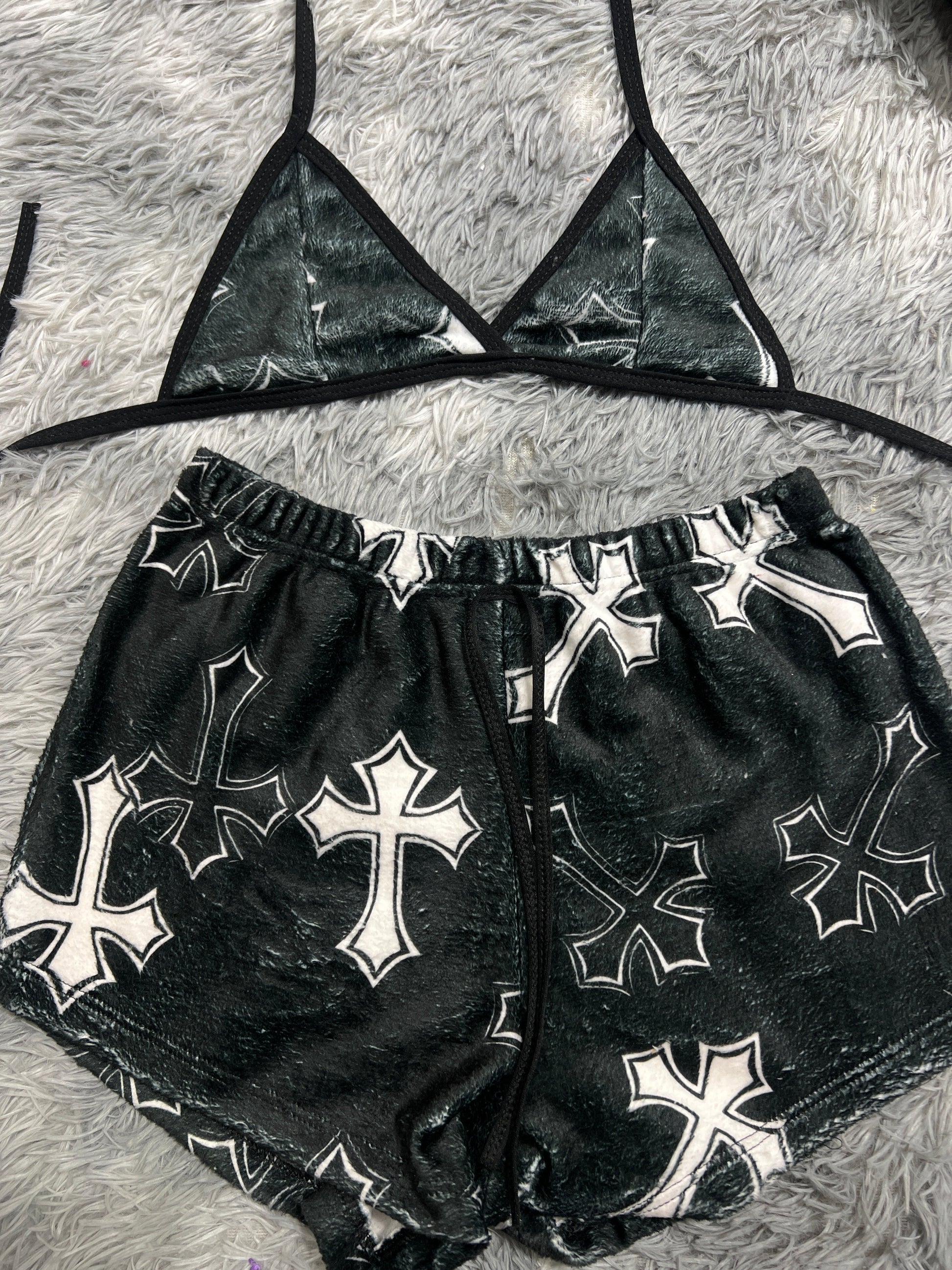 Crosses Matching Top & Short - Fundies