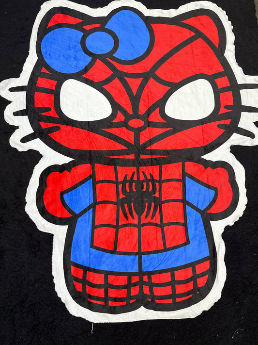 Huge kitty spiderman Plush throw - Fundies