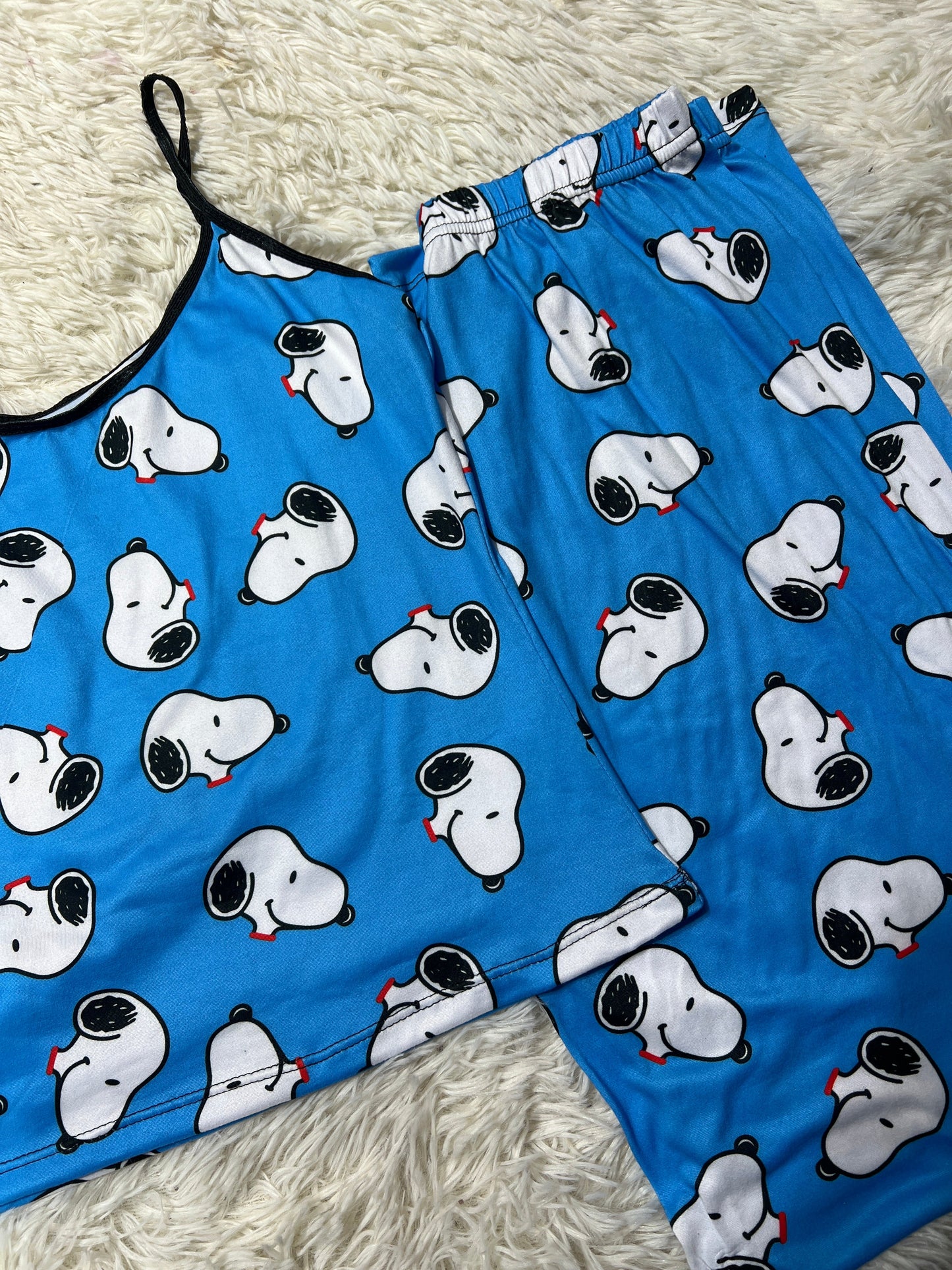 Snoopy Blue Women's Pajama Set - Fundies