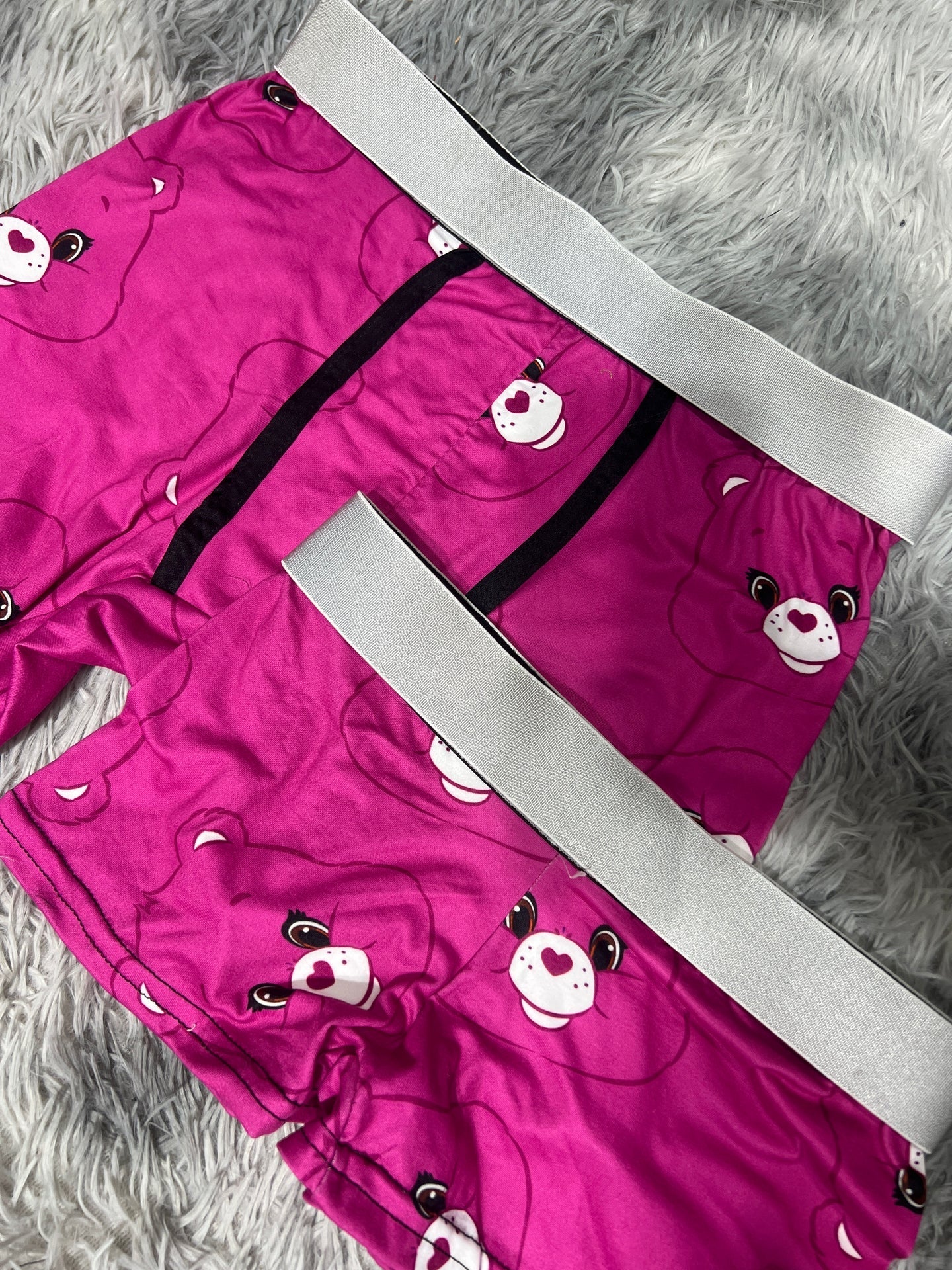 Little Bear Care Bear Pink Matching Boxers - Fundies