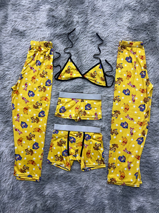 Winnie Pooh And Friends 5 Piece PJ - Fundies