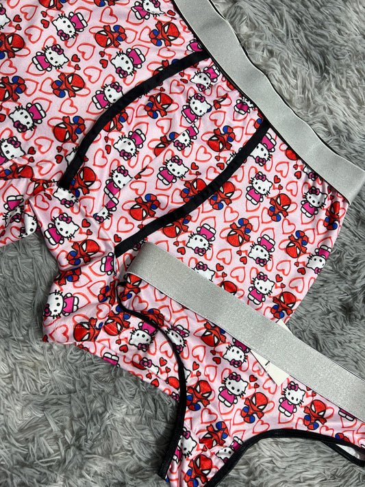 SpiderKitty Pink Duo One-size With Thong - Fundies