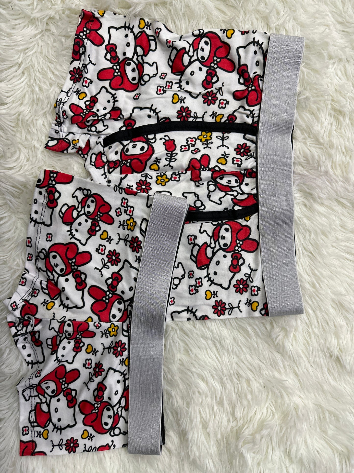 My melody and hello kitty 5 pcs pajama duo