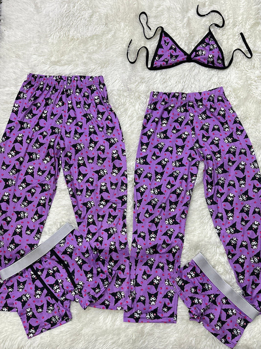 Kuromi Strawberry 5 Piece PJ - Fundies