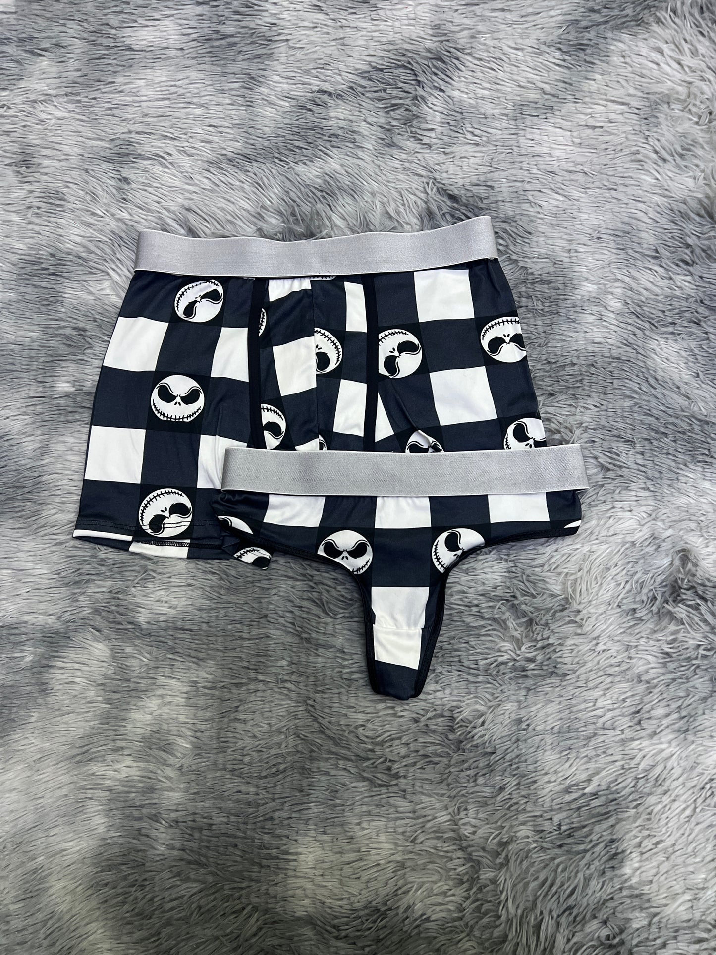 Jack painting Halloween matching underwear